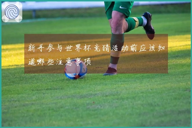 新手参与世界杯竞猜活动前应该知道哪些注意事项
